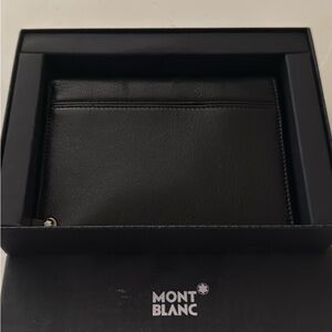 Montblanc Black Leather Card Holder
